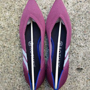 Rothy's Magenta Racing Stripe size 7.5